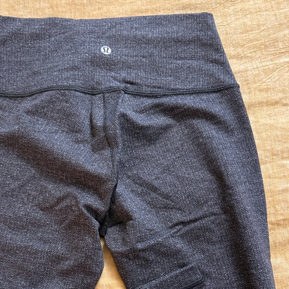 Lululemon Wunder Under Hi-rise 7/8 tight in herringbone - Picture 11 of 17